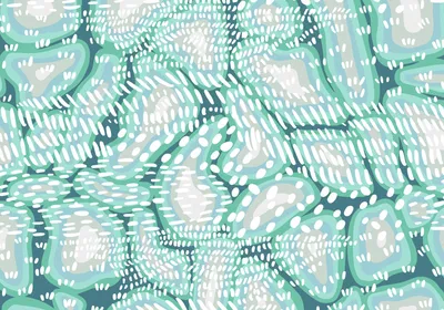 Abstract shapes that look like cells to indicate artificial cells in synthetic biology.